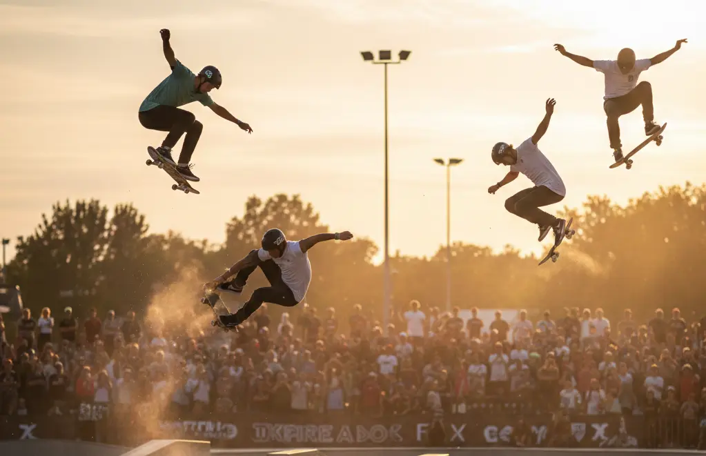 Skateboarding